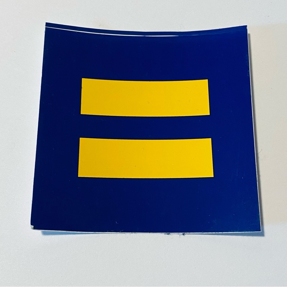 Equality Human Rights Campaign Sticker Pack (3) - Picture 3 of 6